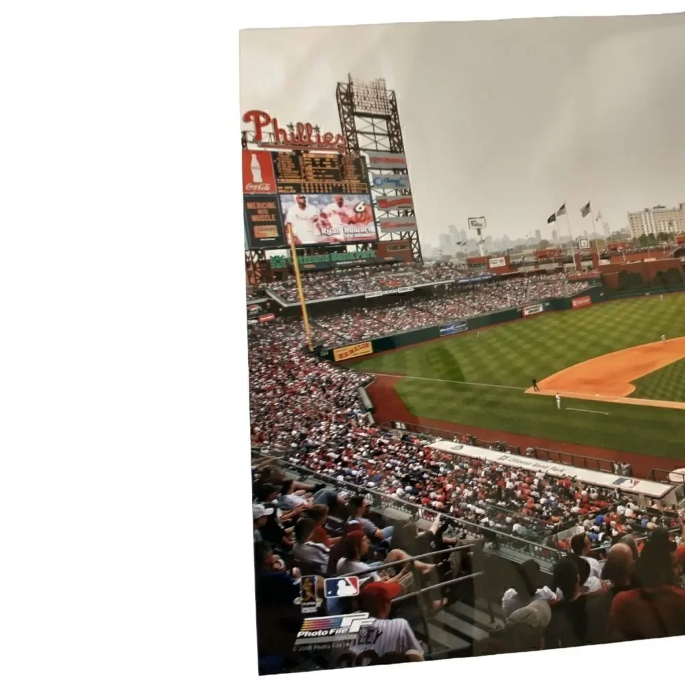 Philadelphia Phillies Citizens Bank Park Photo Official 2008 Ryan Howard Stadium